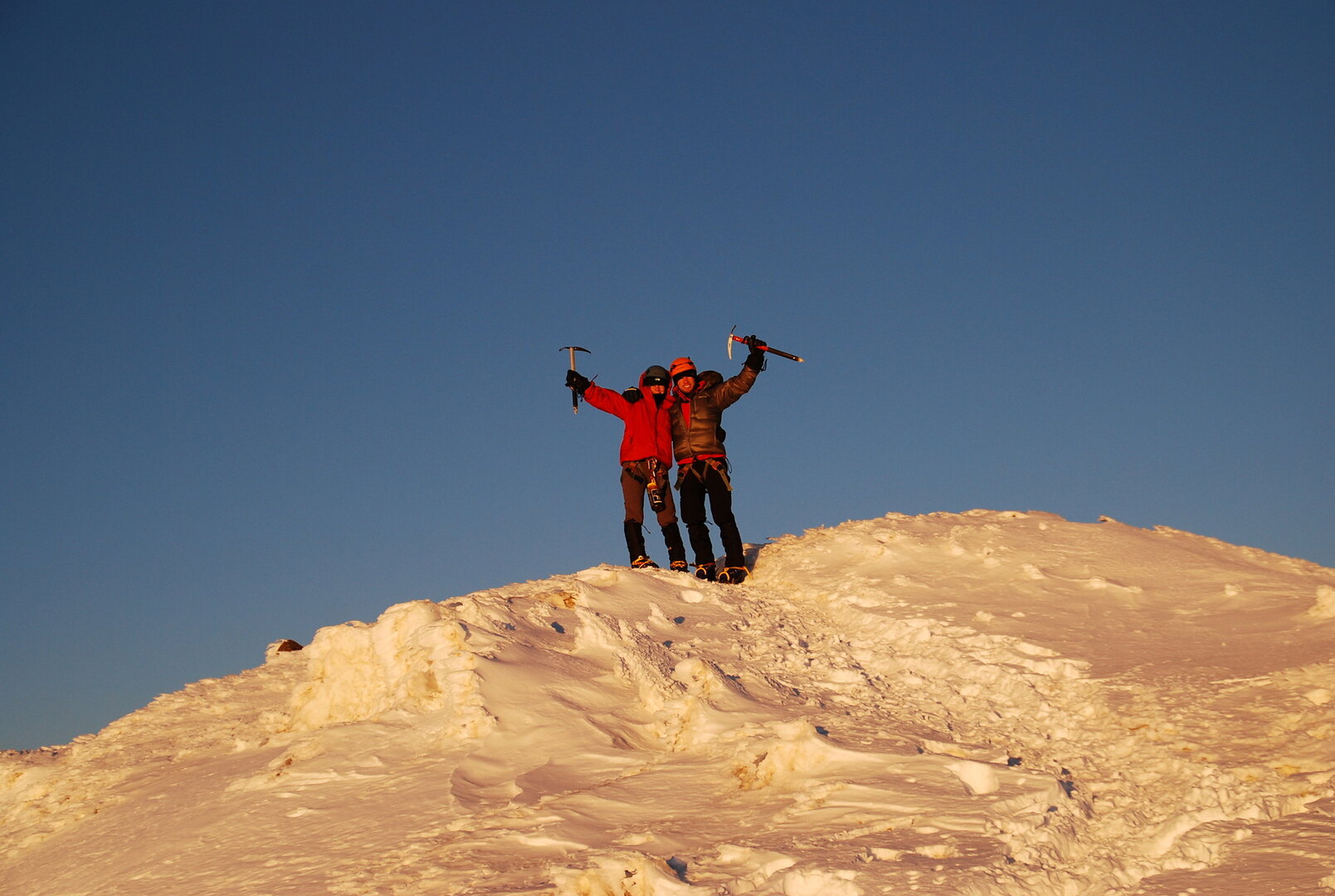 Mount Rainier Day Hike on the Mountain