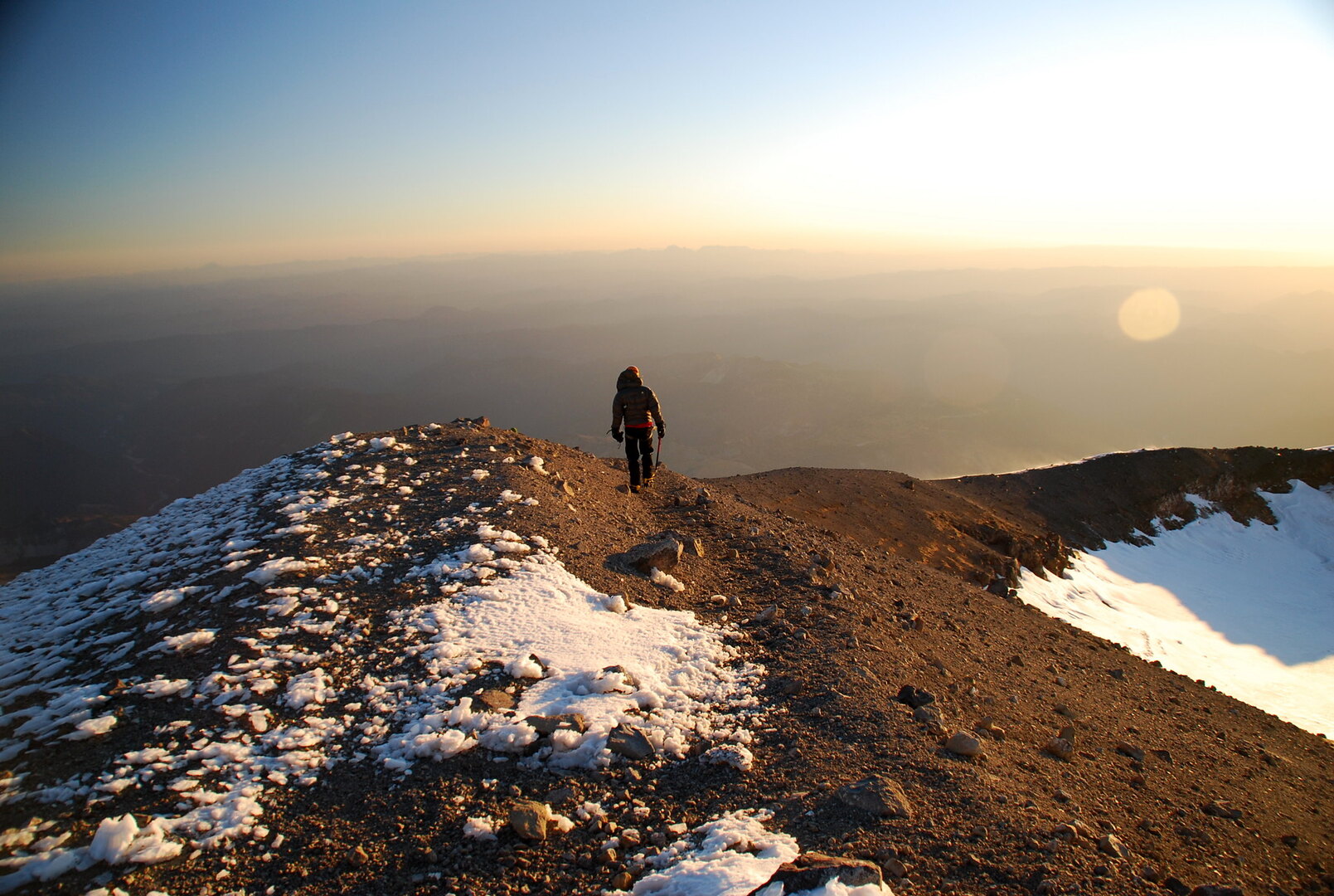 Sunrise Hiking Area with Mount Rainier